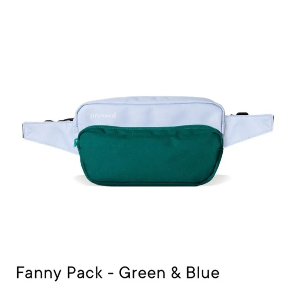 NEW - Limited Edition Pressed Juice Insulated Fanny Pack - Blue/Green - SEALED - Picture 8 of 8